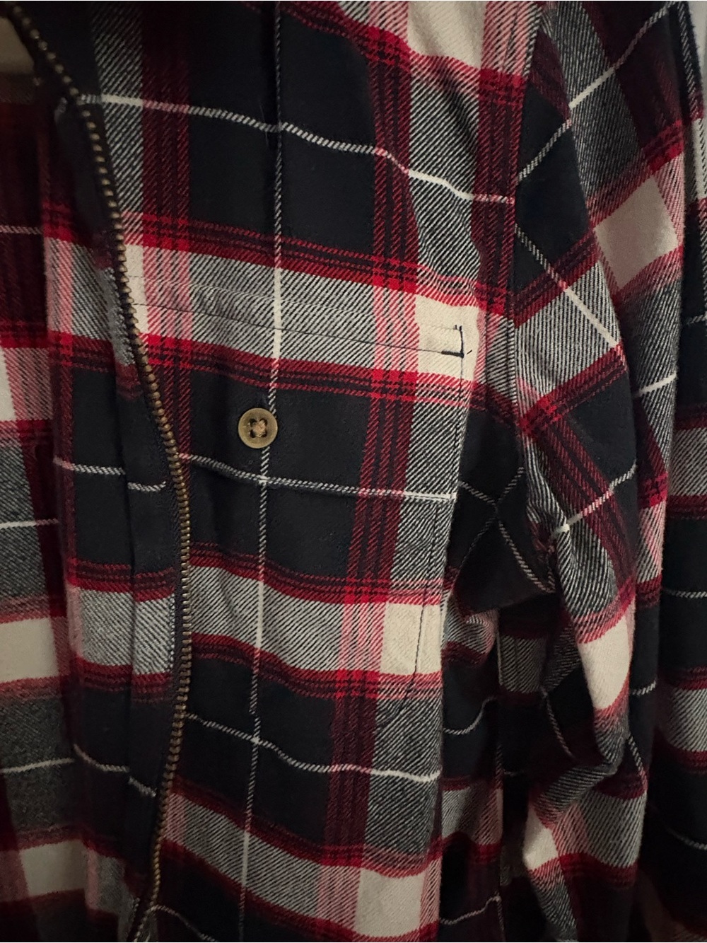 Plaid button down - Picture 3 of 6